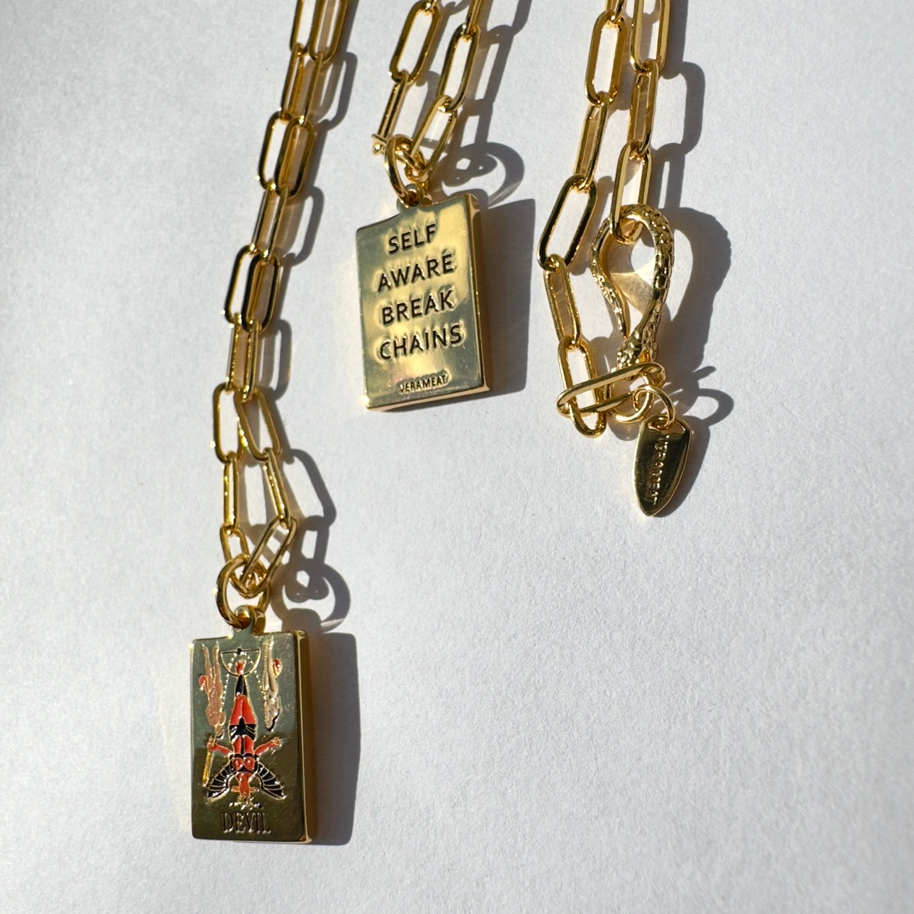 BABY COLOR LIFE TAROT NECKLACE