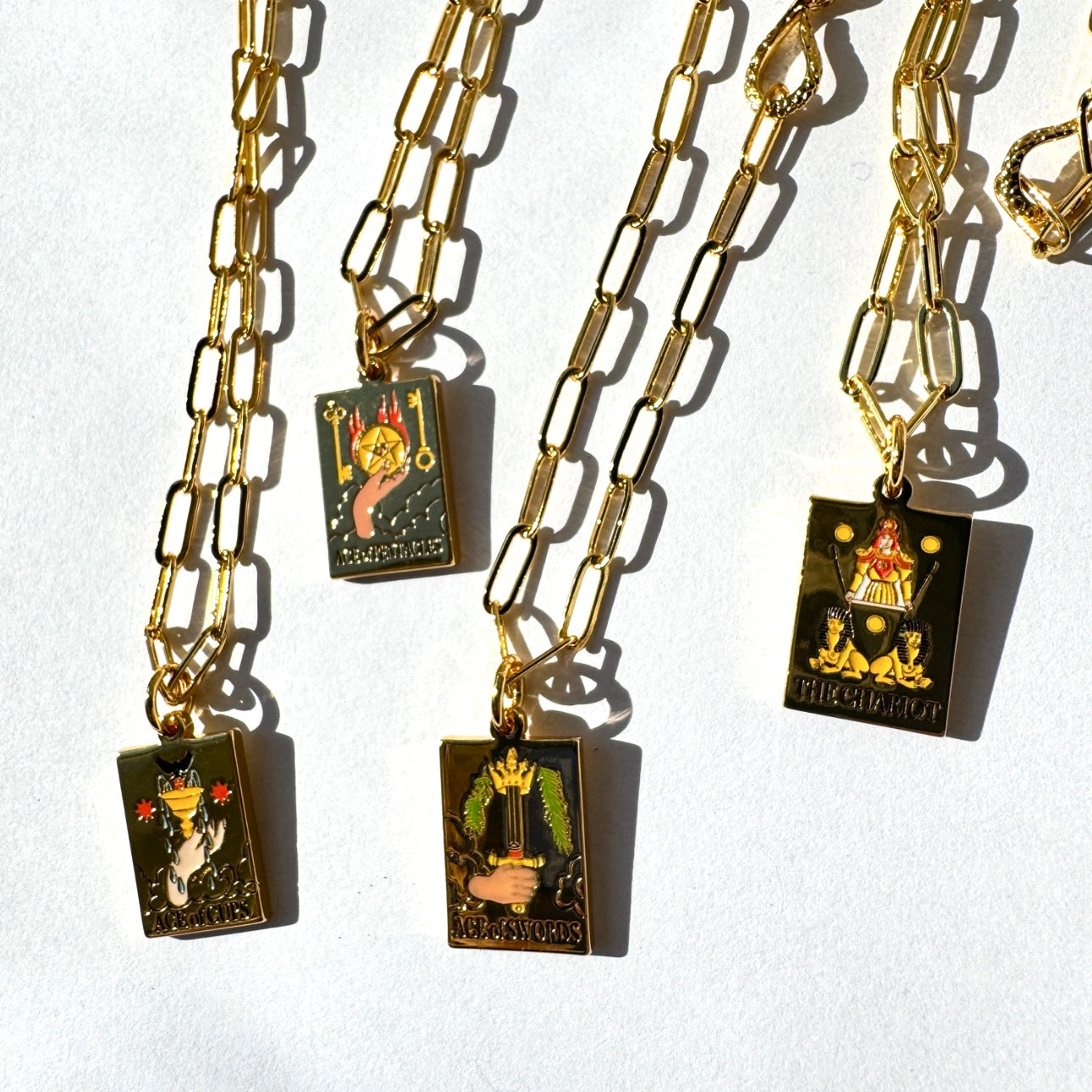 BABY COLOR LIFE TAROT NECKLACE