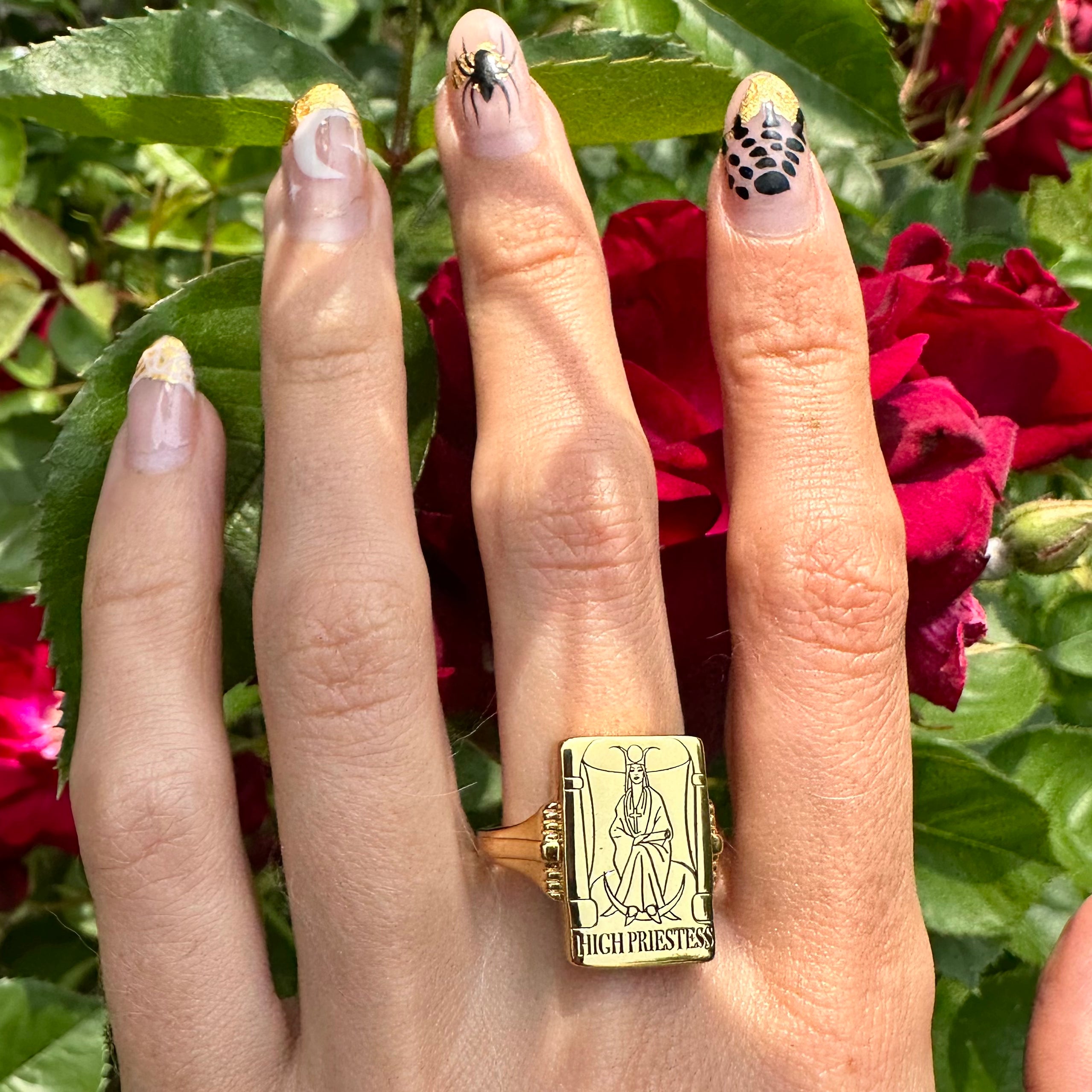 TINY TAROT CARD SIGNET GIFT