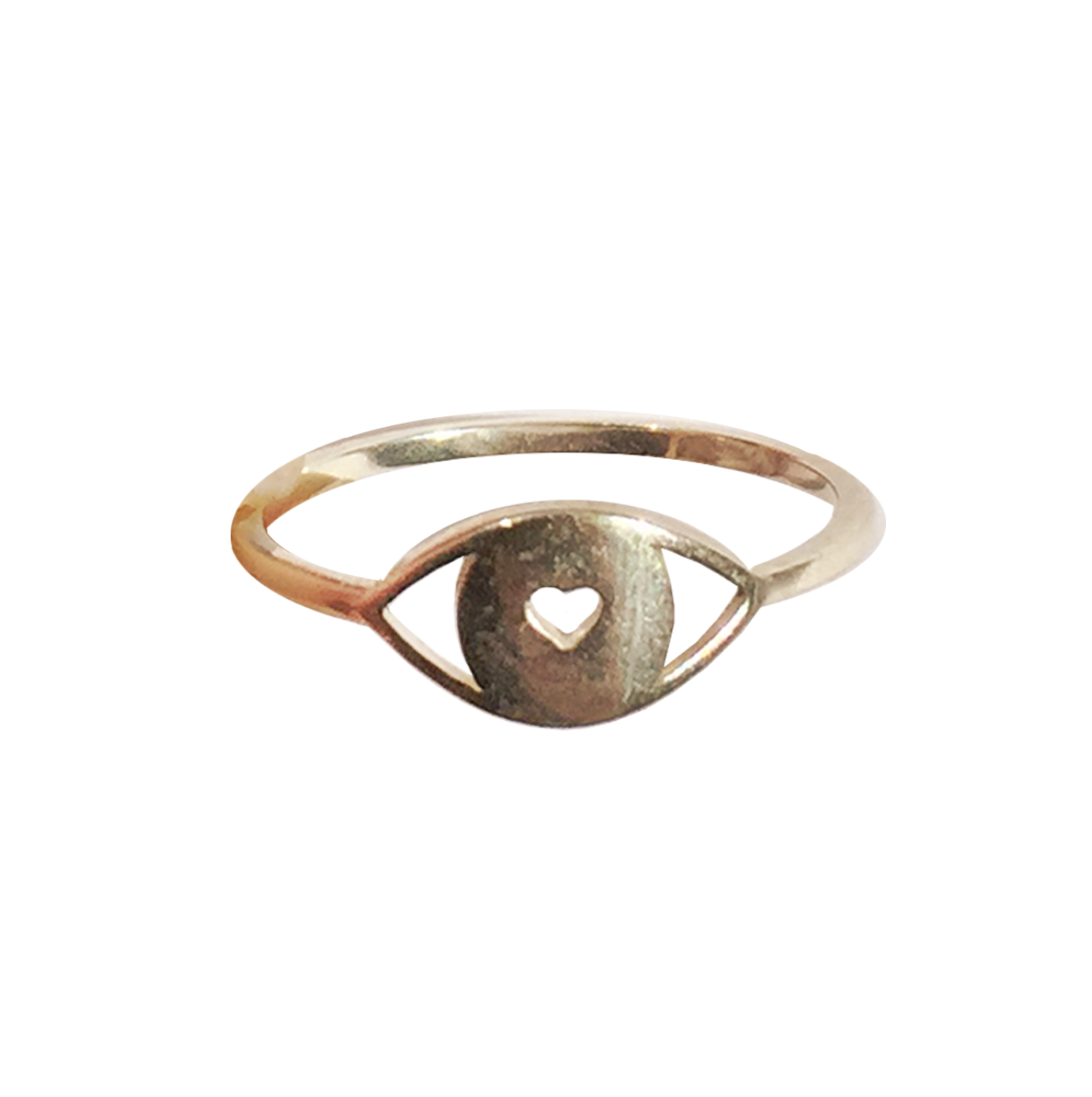 WIRE RING  HEART EYE