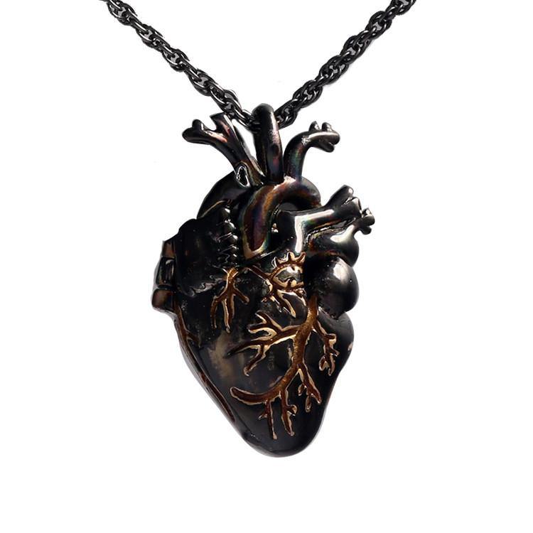 BLACK HEARTS CLUB LOCKET - VERAMEAT