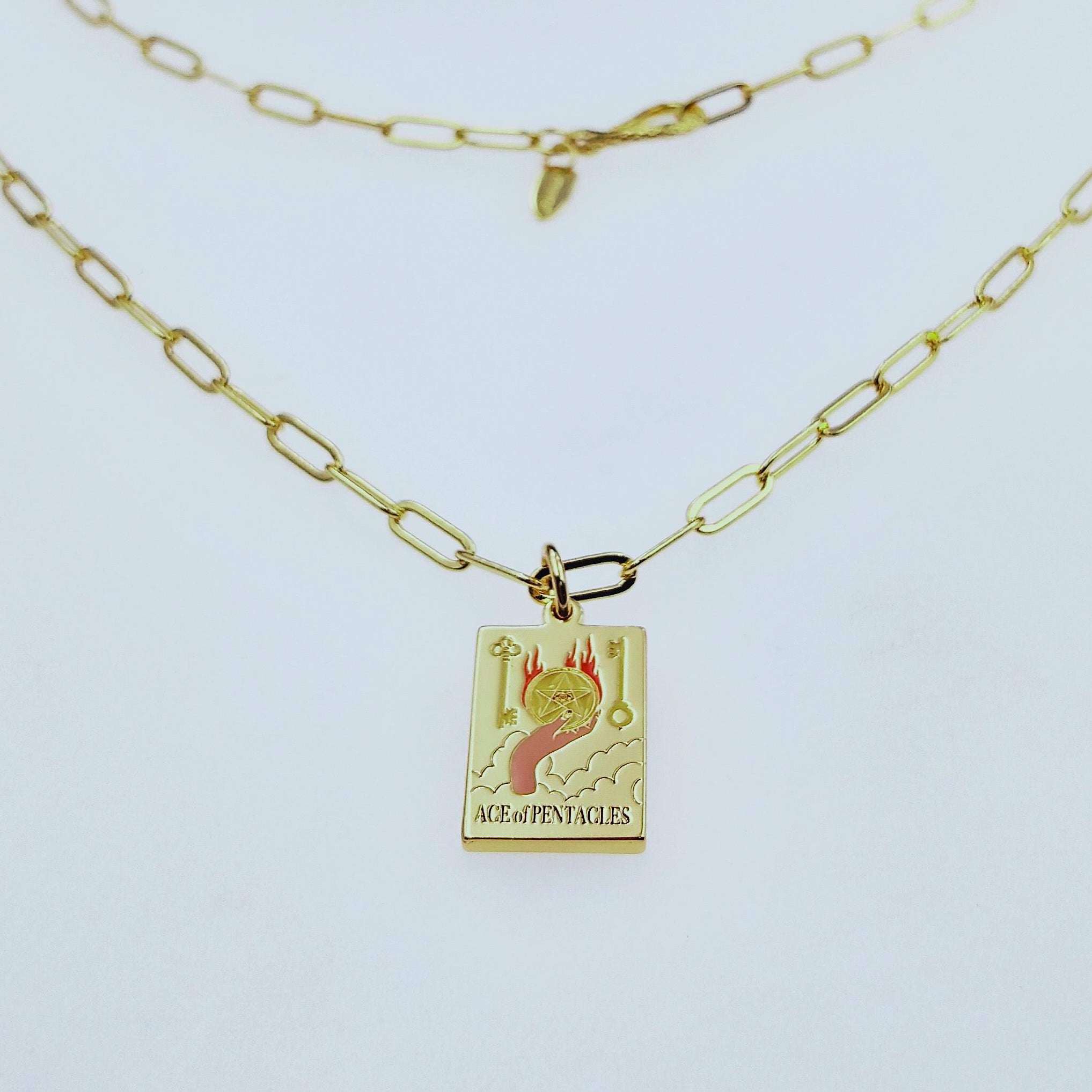 BABY COLOR LIFE TAROT NECKLACE