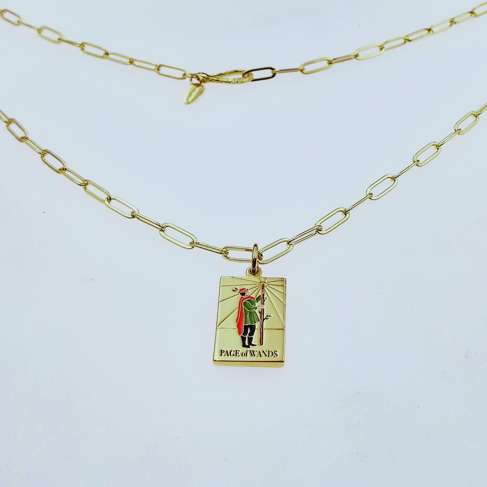 BABY COLOR LIFE TAROT NECKLACE