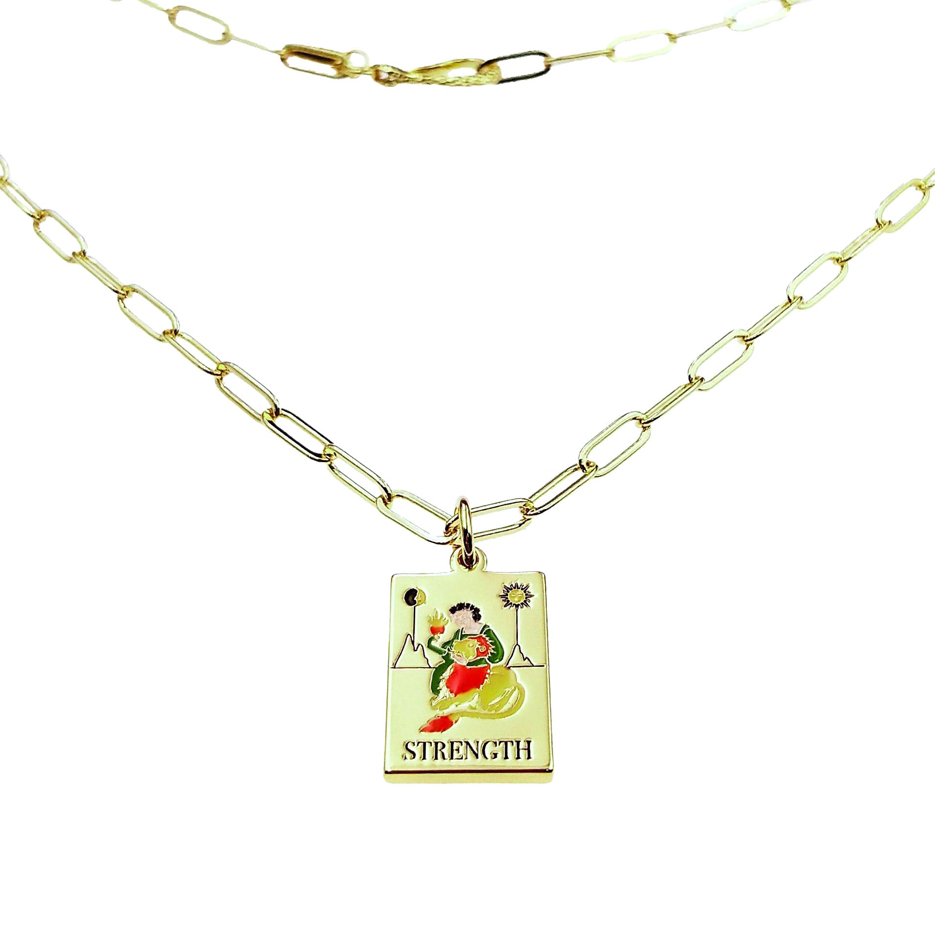 BABY COLOR LIFE TAROT NECKLACE