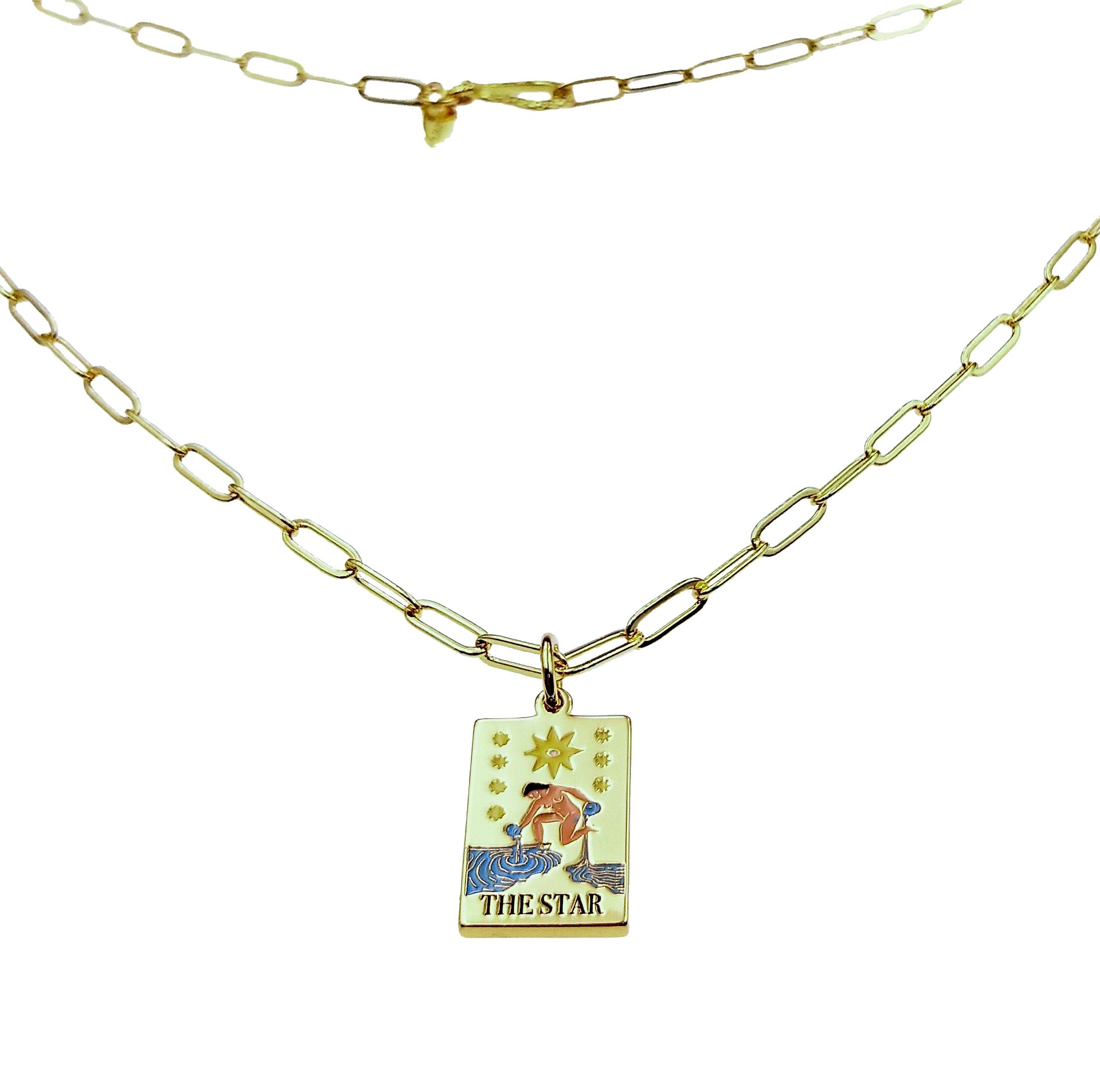 BABY COLOR LIFE TAROT NECKLACE