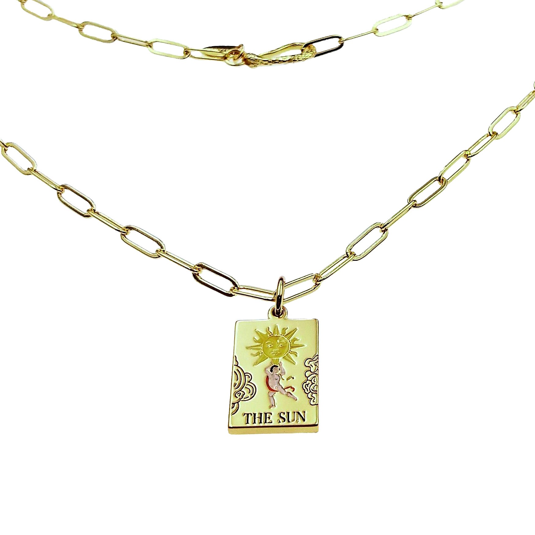 BABY COLOR LIFE TAROT NECKLACE