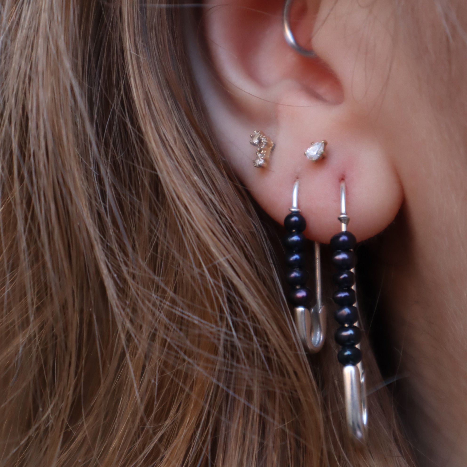 SEXY SAFETY PIN EARRINGS GIFT