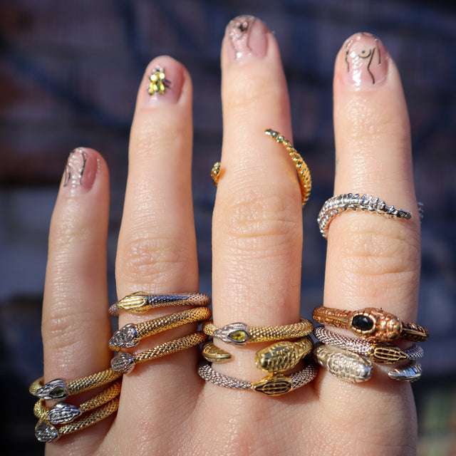 OUROBOROS SNAKE RING