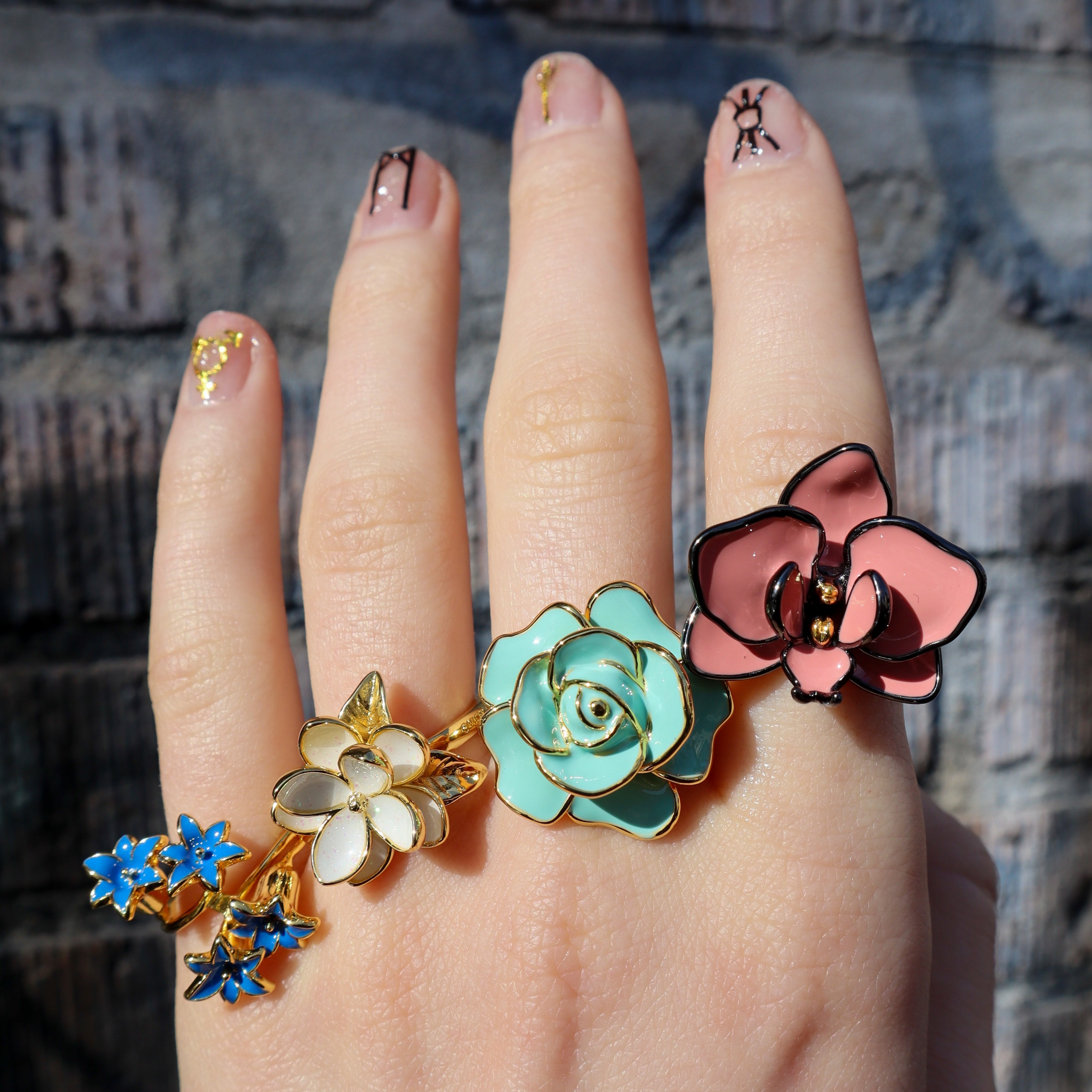 SAGITTARIUS PEONIES FLOWER RING