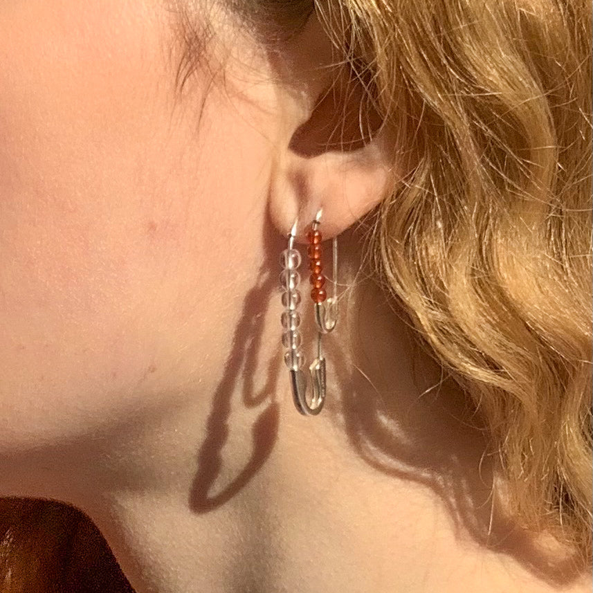 SEXY SAFETY PIN EARRINGS GIFT