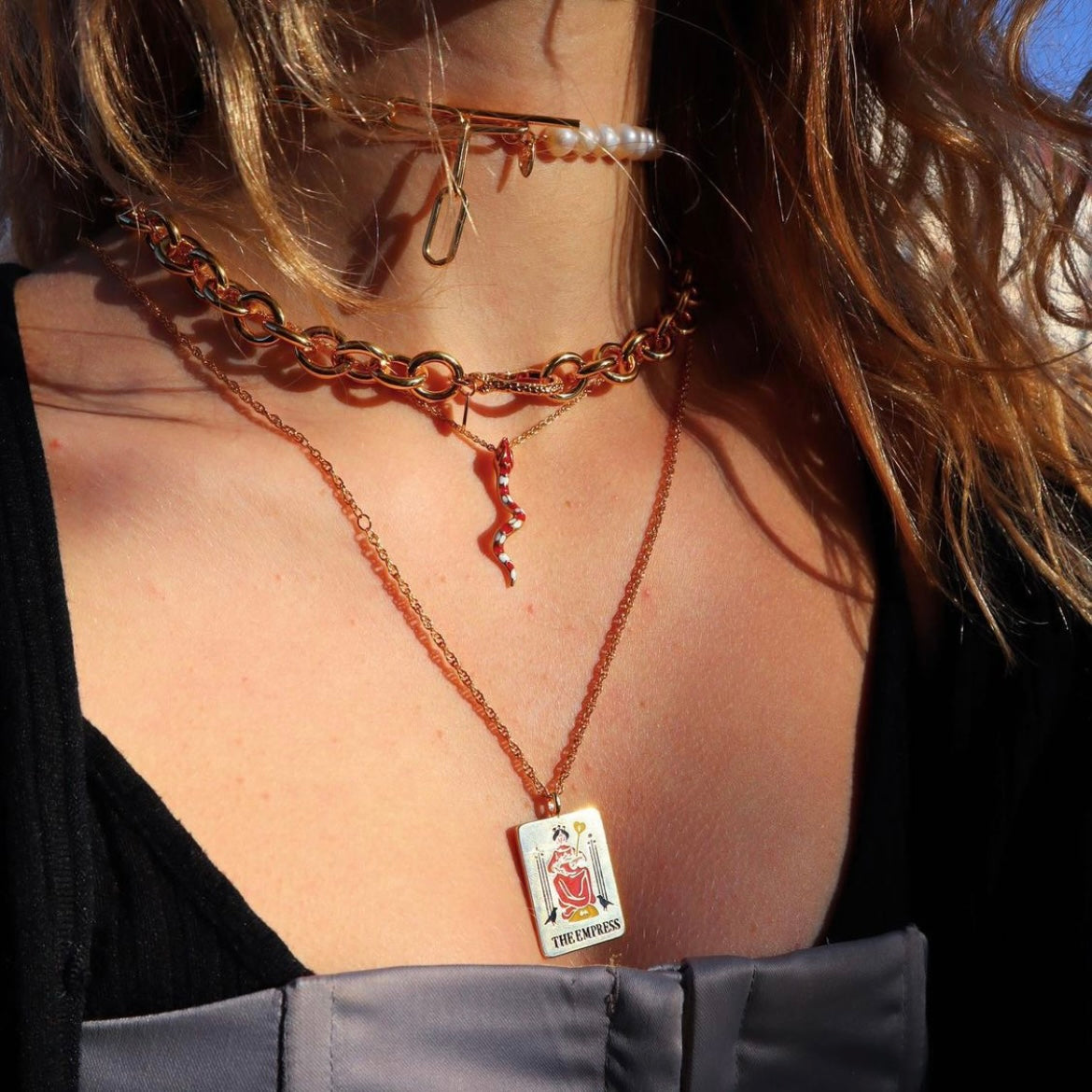 COLORFUL TAROT NECKLACE