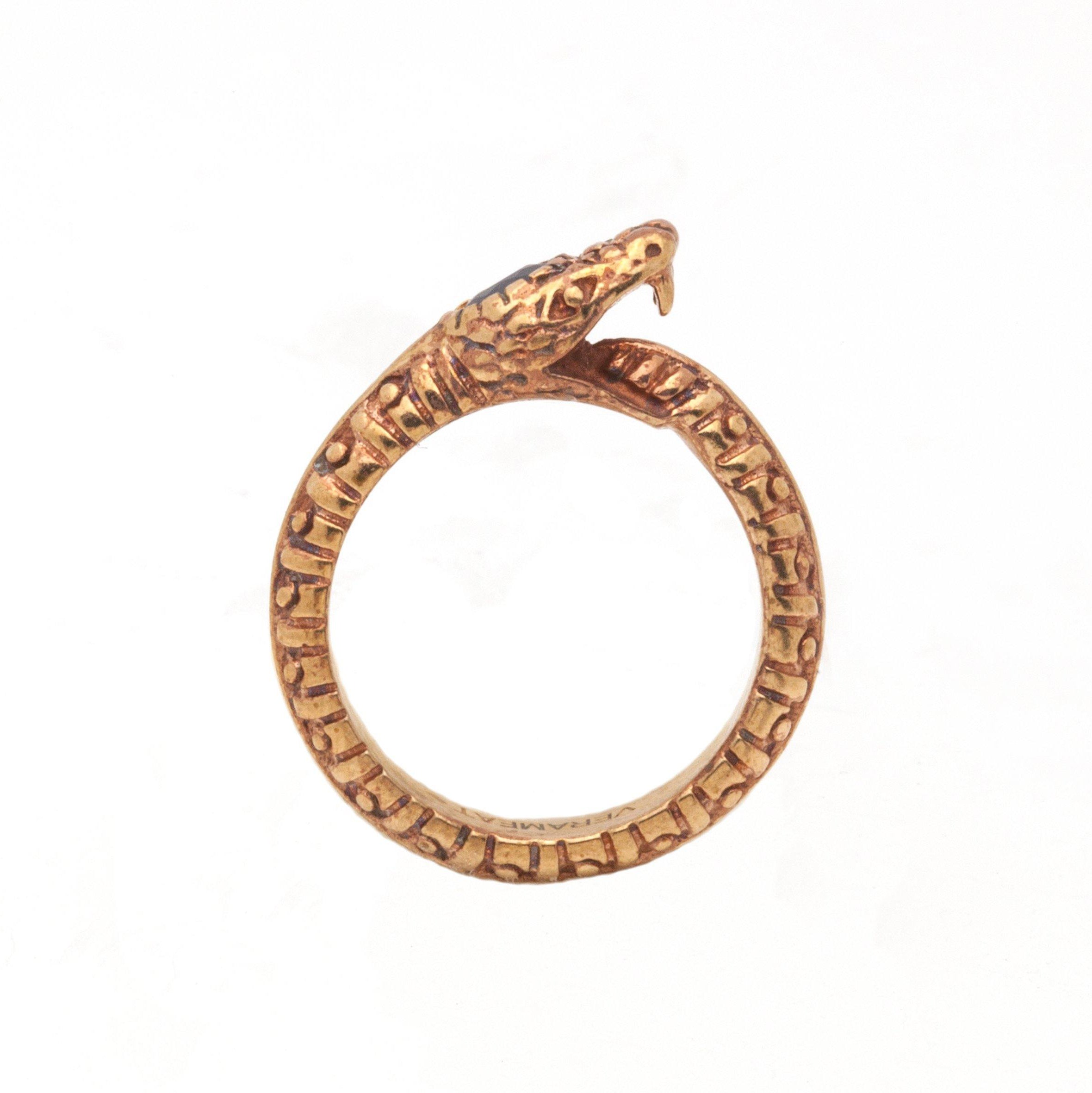 DIAMONDBACK SNAKE RING