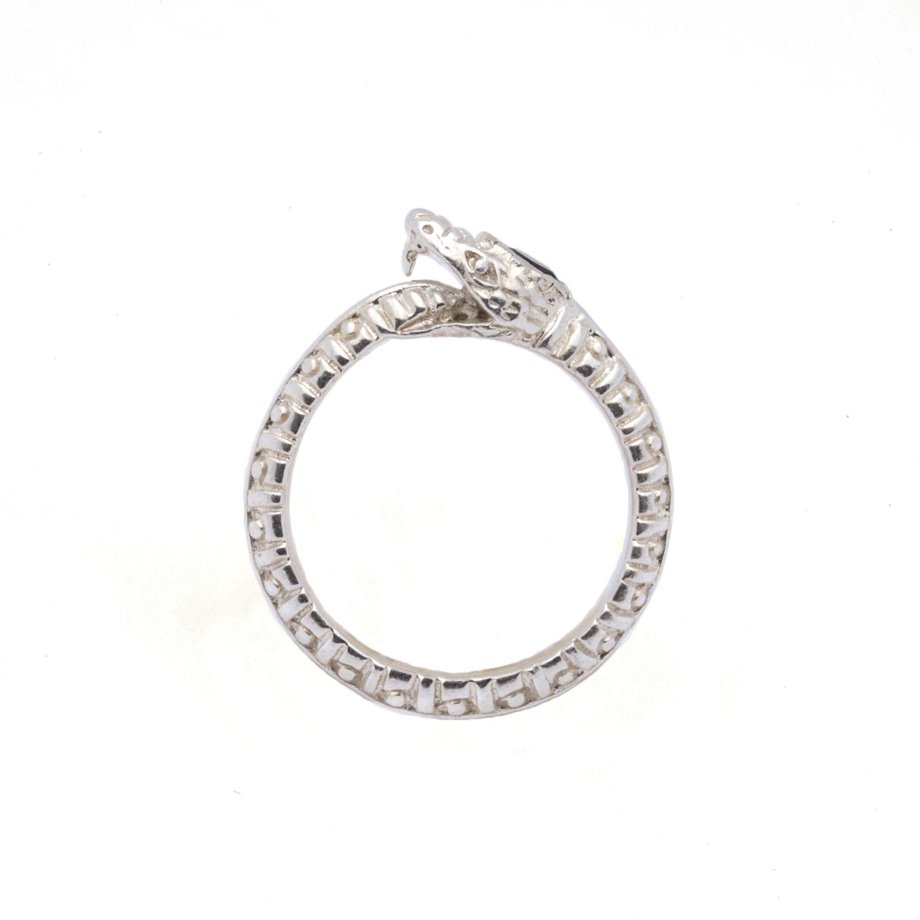 DIAMONDBACK SNAKE RING