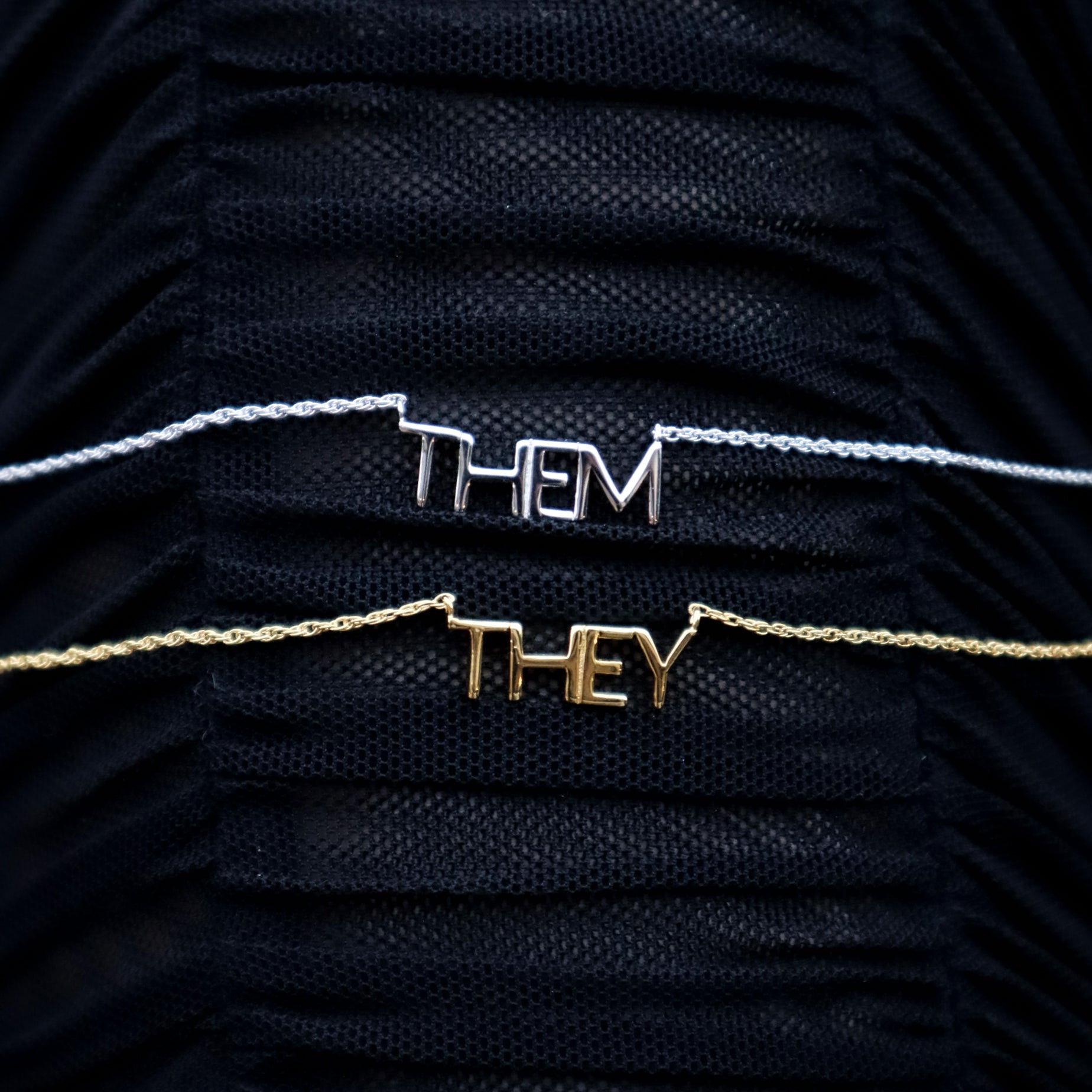 THEM & THEY NECKLACE