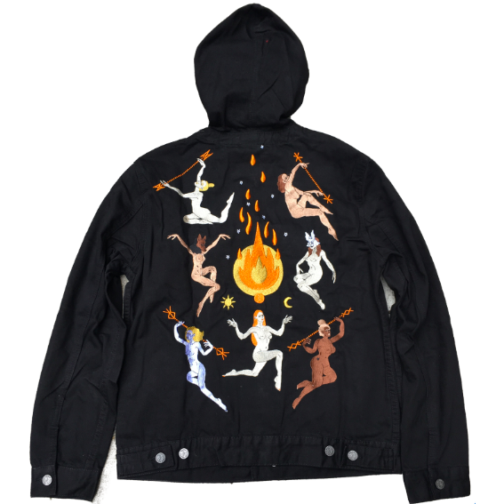 BLOOD MOON FIRE LADY JACKET