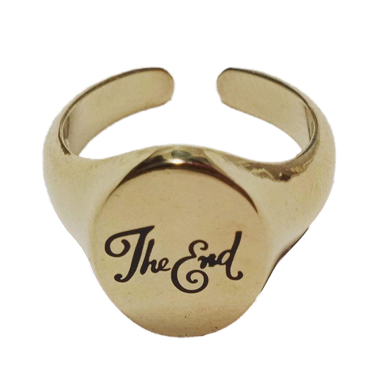 The End Movie Credits Ring GIFT