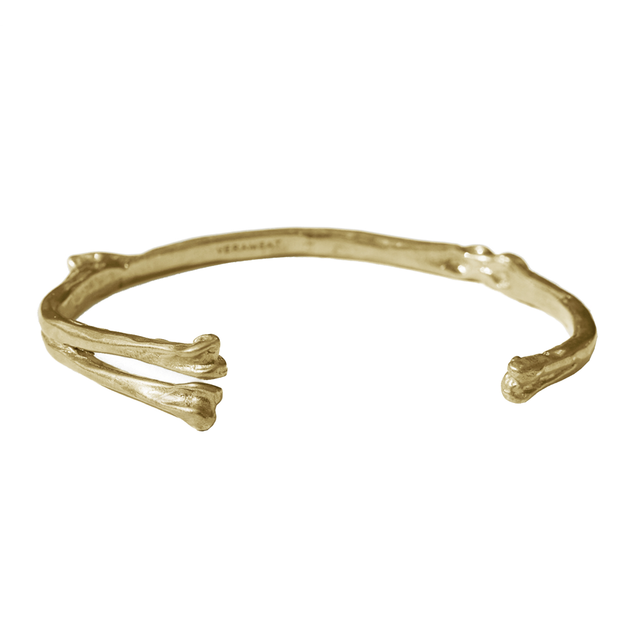 BONEY CUFF MAN GOLD BRASS