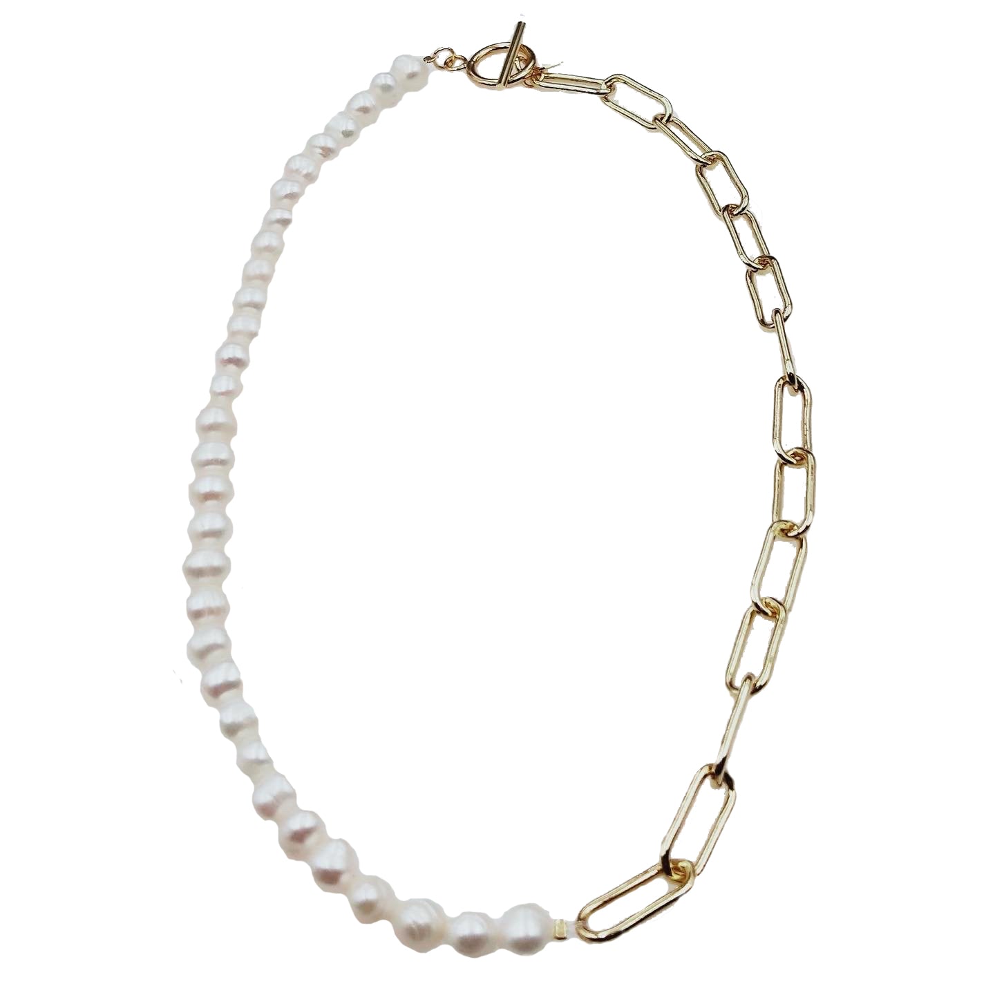 SNOWY PEARL CHAIN