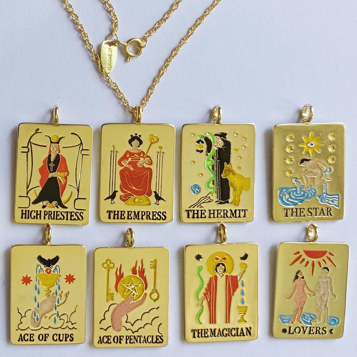 COLORFUL TAROT NECKLACE