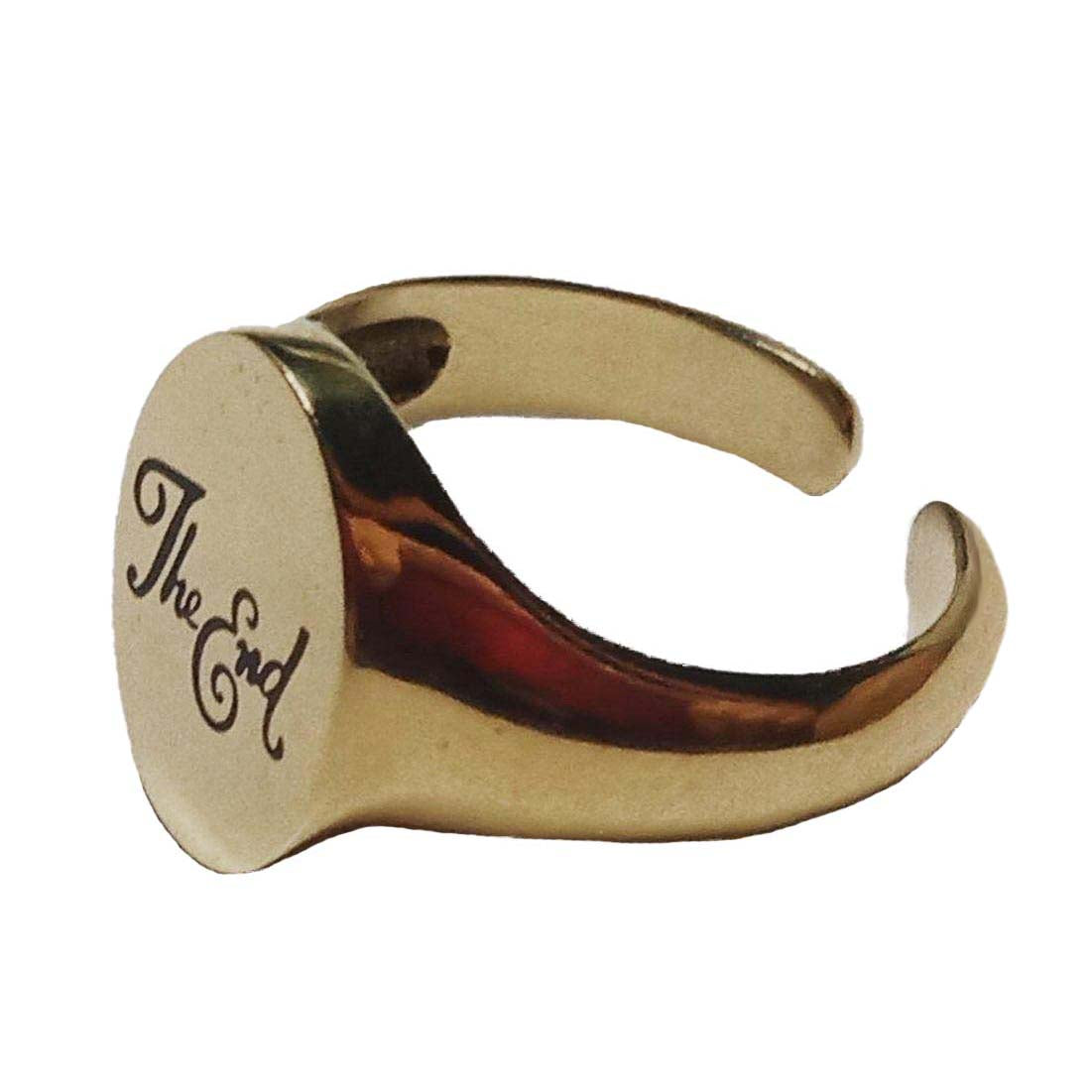 The End Movie Credits Ring GIFT