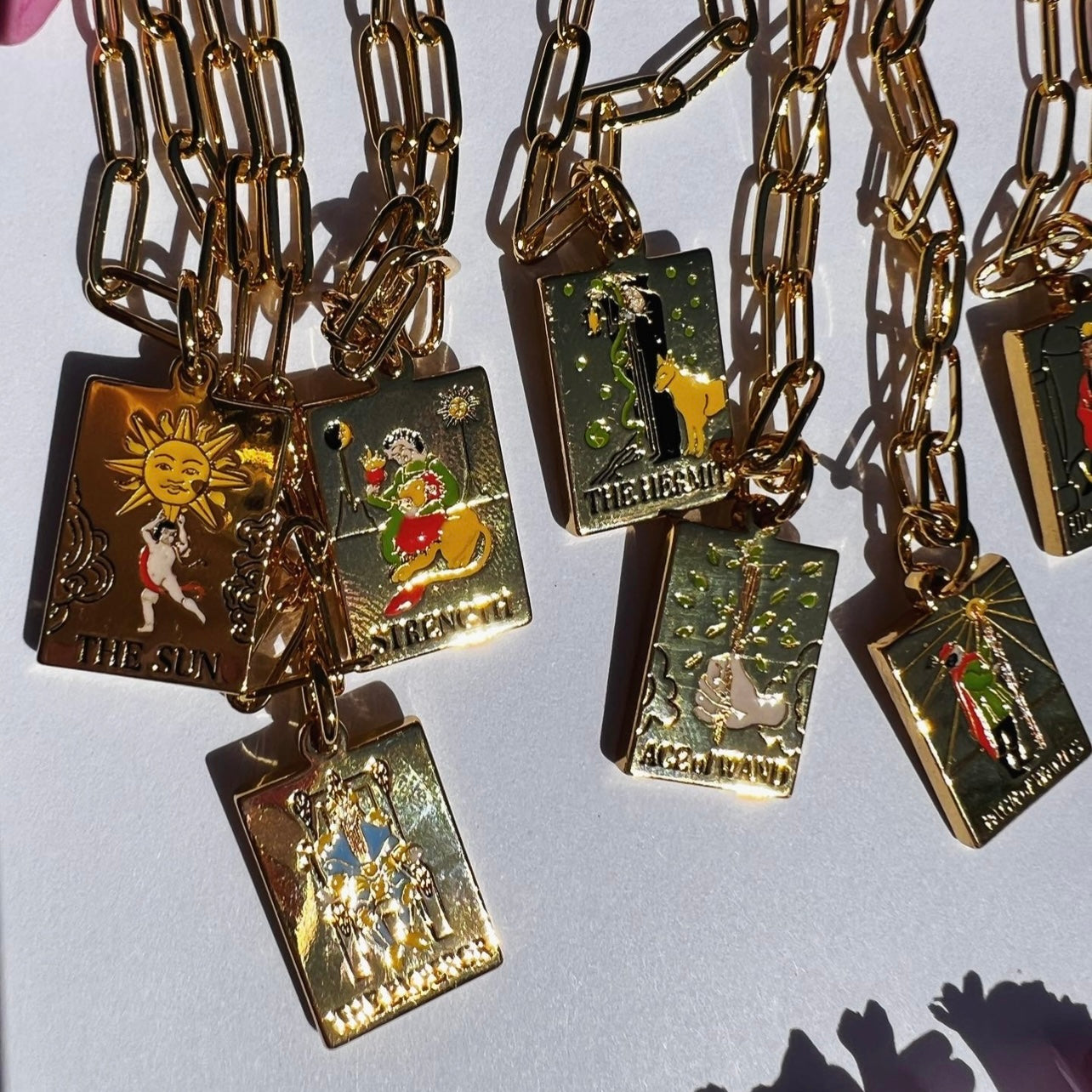 BABY COLOR LIFE TAROT NECKLACE