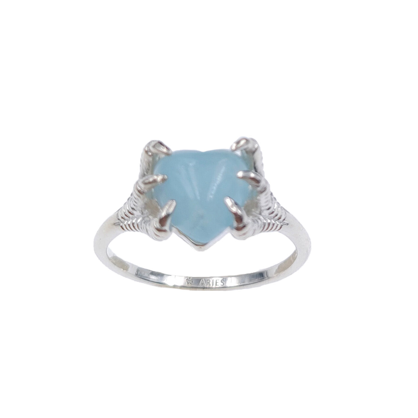 CLAWS ON ZODIAC BIRTHSTONE RING