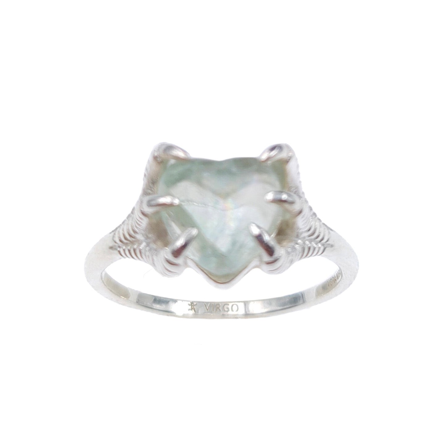 CLAWS ON ZODIAC BIRTHSTONE RING