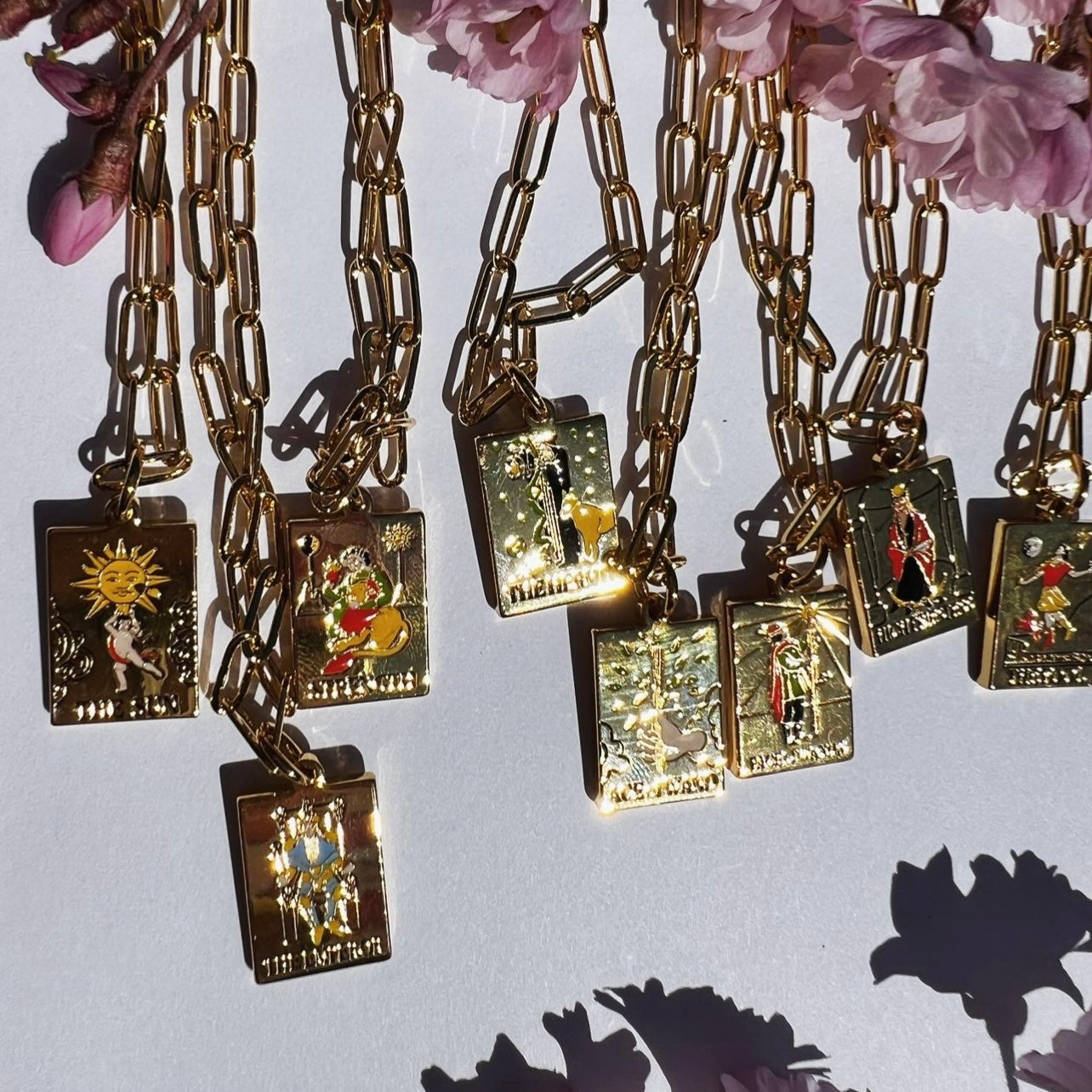 BABY COLOR LIFE TAROT NECKLACE