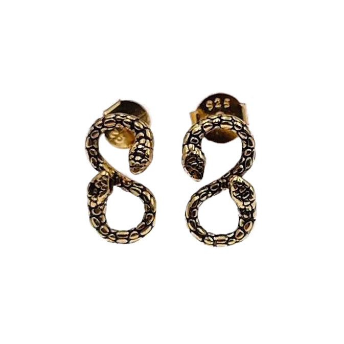 TWIN FLAME SNAKES STUDS