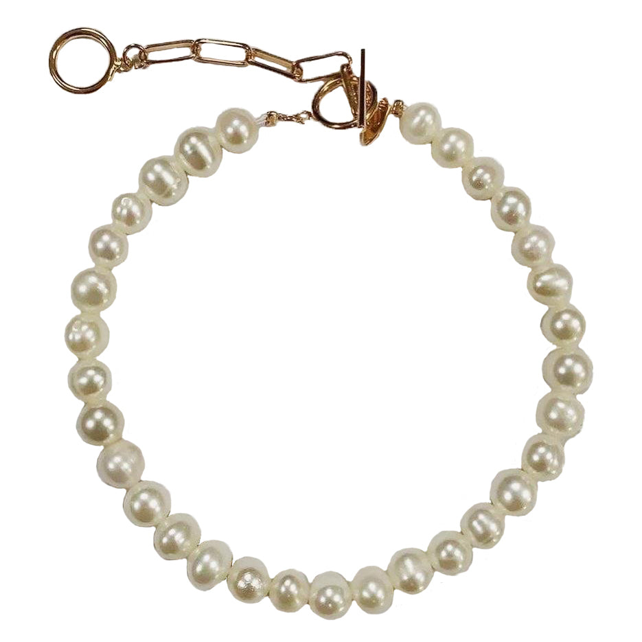 PEARL BRACELET OR ANKLET