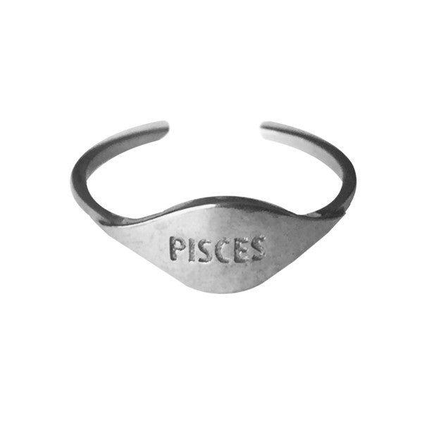 ZODIAC RING PISCES