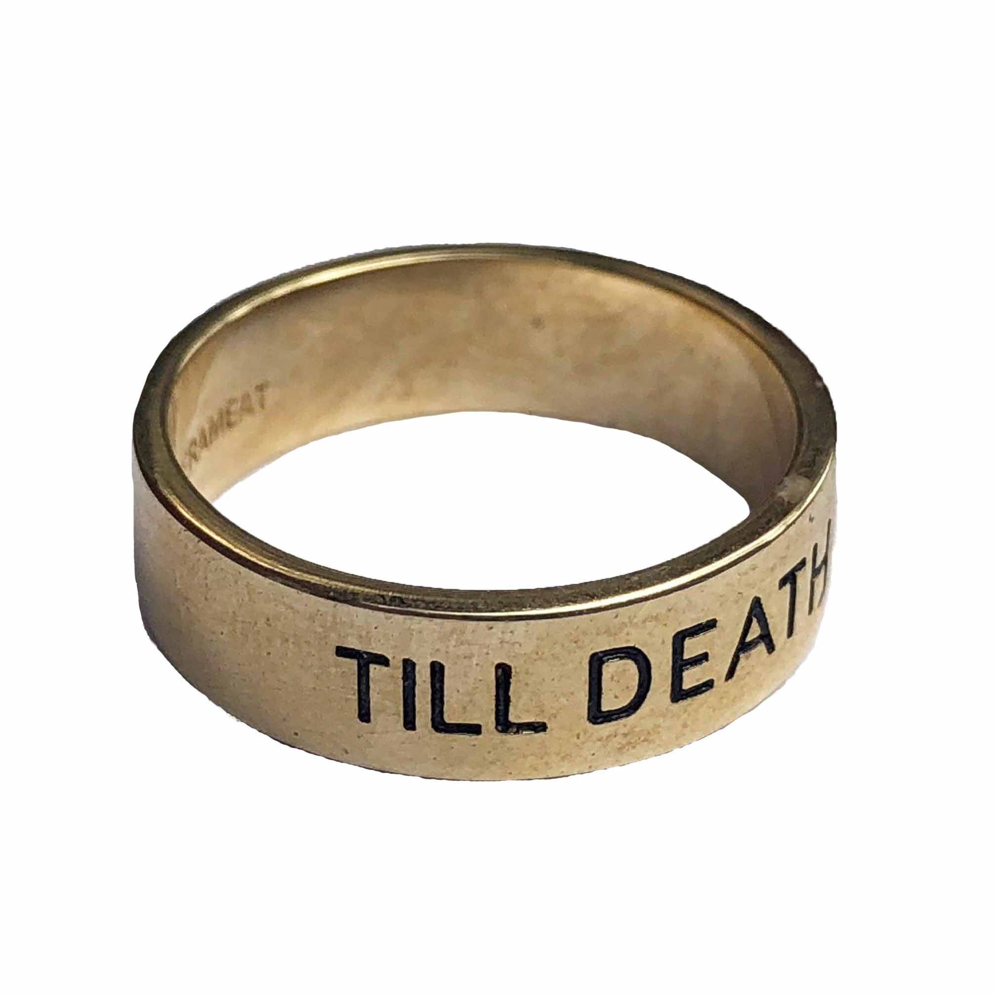 TILL DEATH ART RING